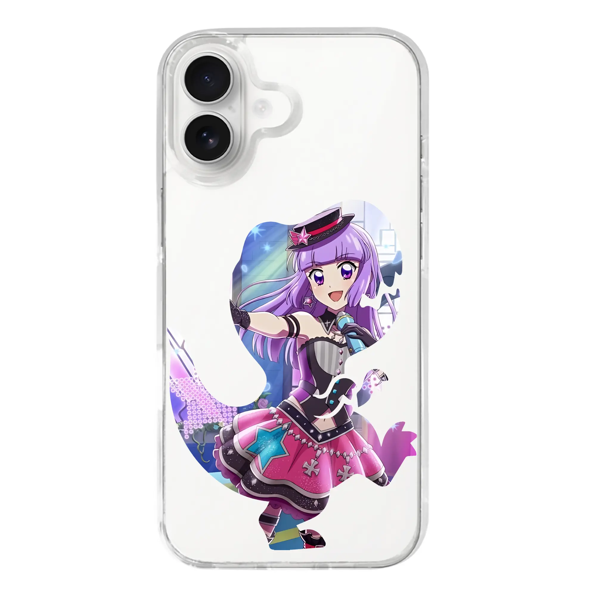 アイカツ グッズ 氷上 スミレ - iPhone 17シリーズ 透明スマホケース – 薄型・耐衝撃・精密フィット保護カバー